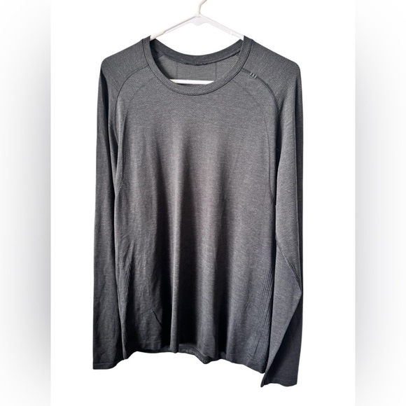 lululemon athletica Other - Lululemon Metal Vent Tech Long Sleeve Shirt Dark Charcoal Gray MEDIUM